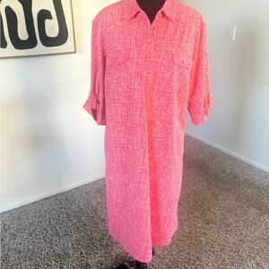 J. McLaughlin Coral Long Sleeve Dress